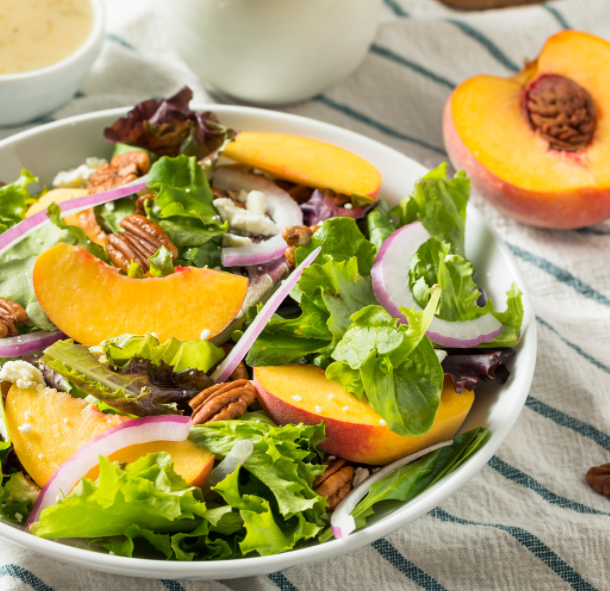 Peach & Walnut Salad